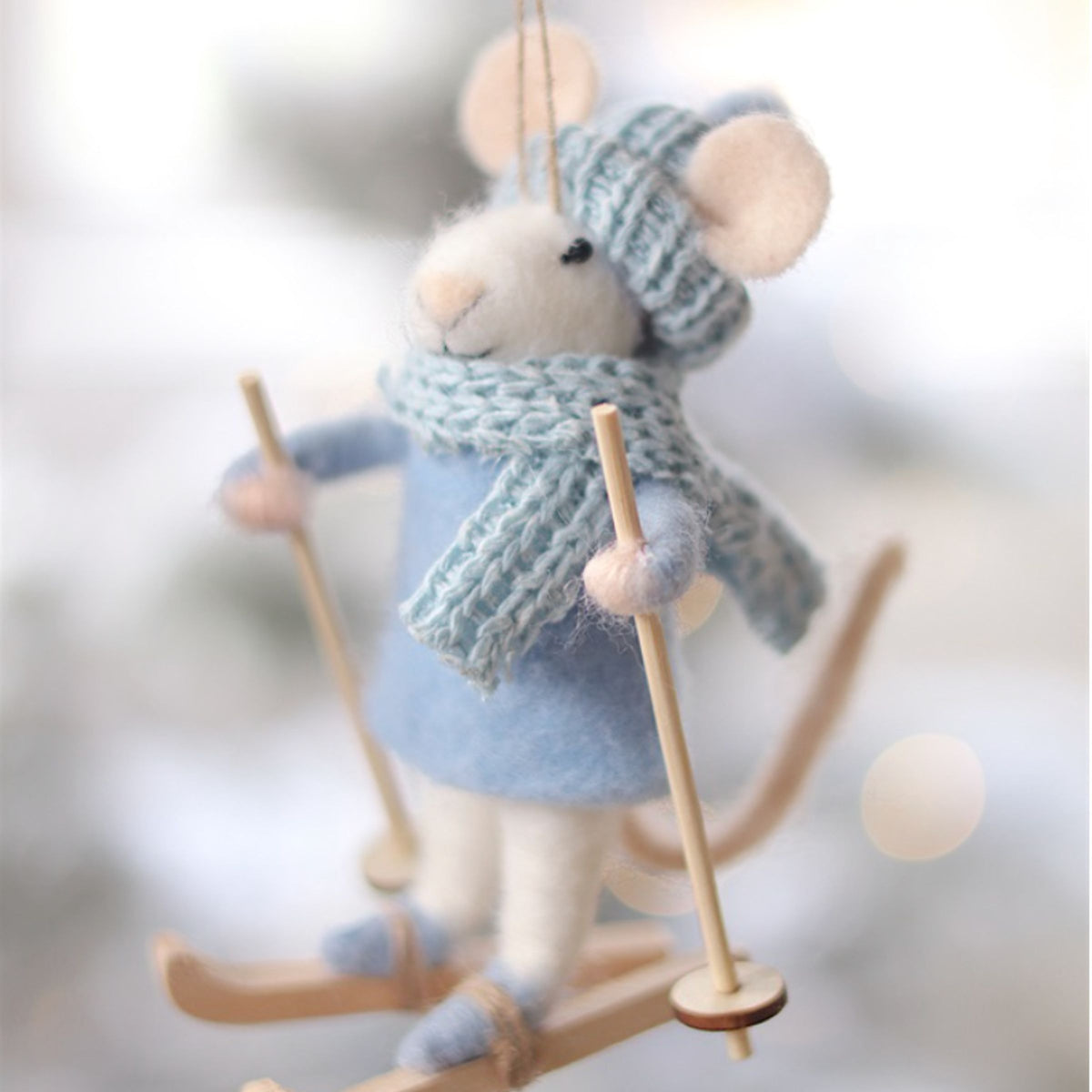 Peak Piper Mouse Ornament