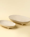 Pedestal Paper Mache Tray