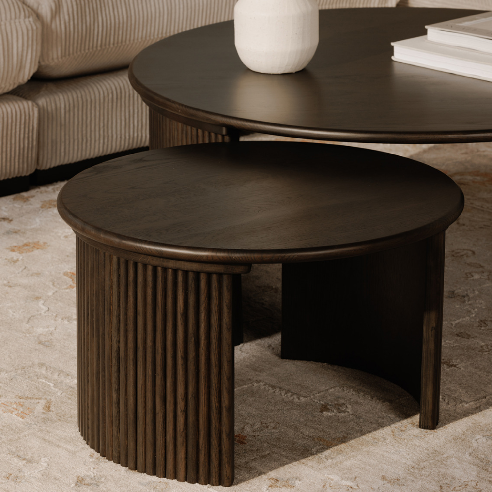 Penny Nesting Coffee Tables - AS - IS
