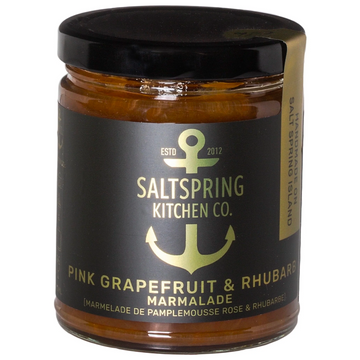 Saltspring Pink Grapefruit + Rhubarb Marmalade