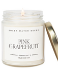 Pink Grapefruit Jar Candle