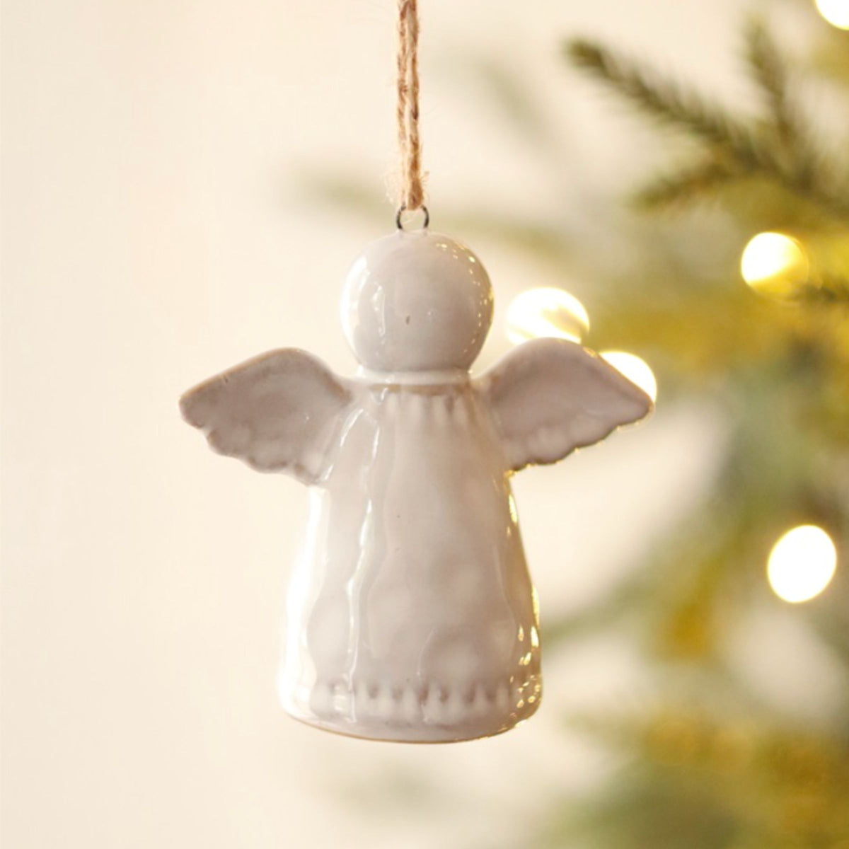 Porcelain Angel Ornament