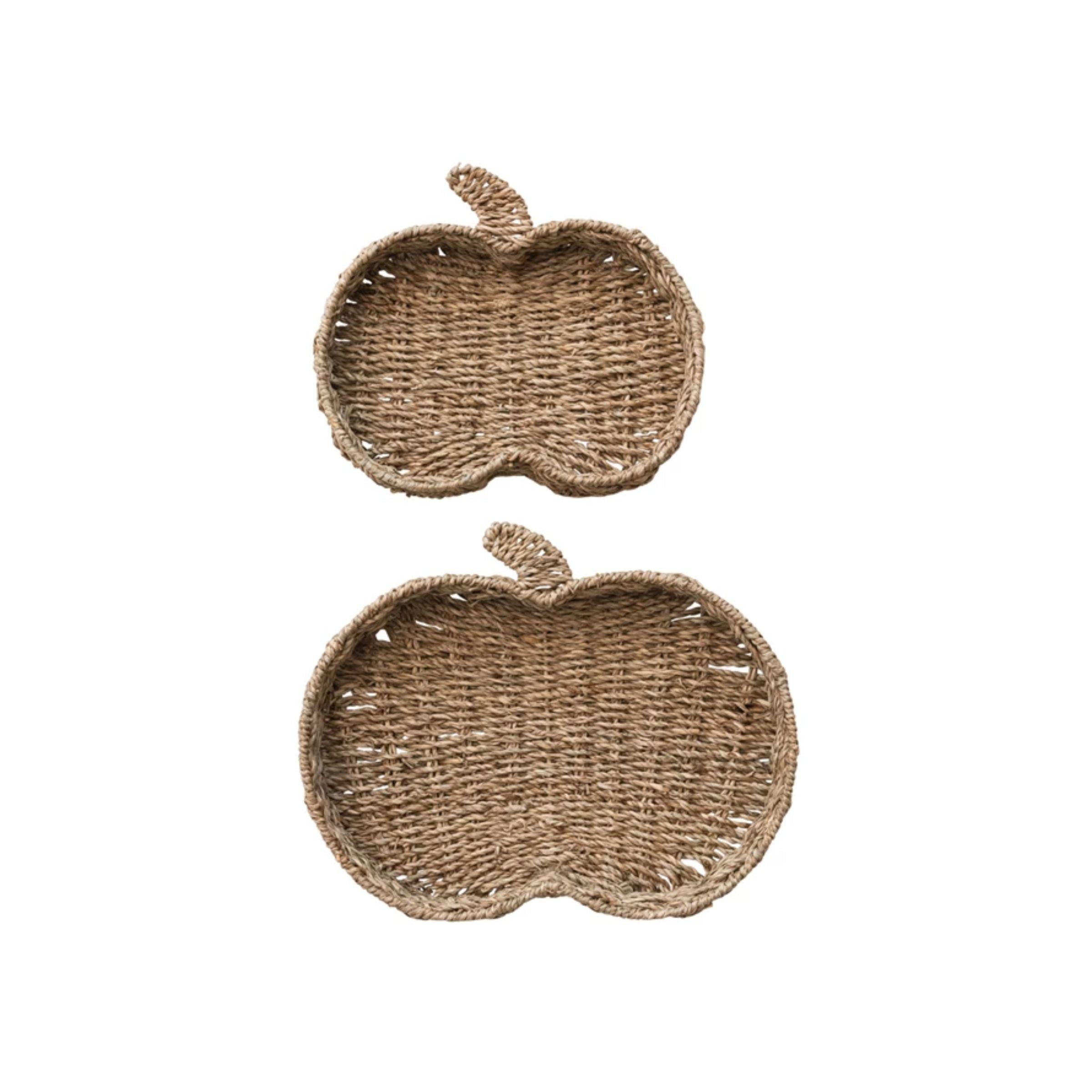 Seagrass Pumpkin Tray