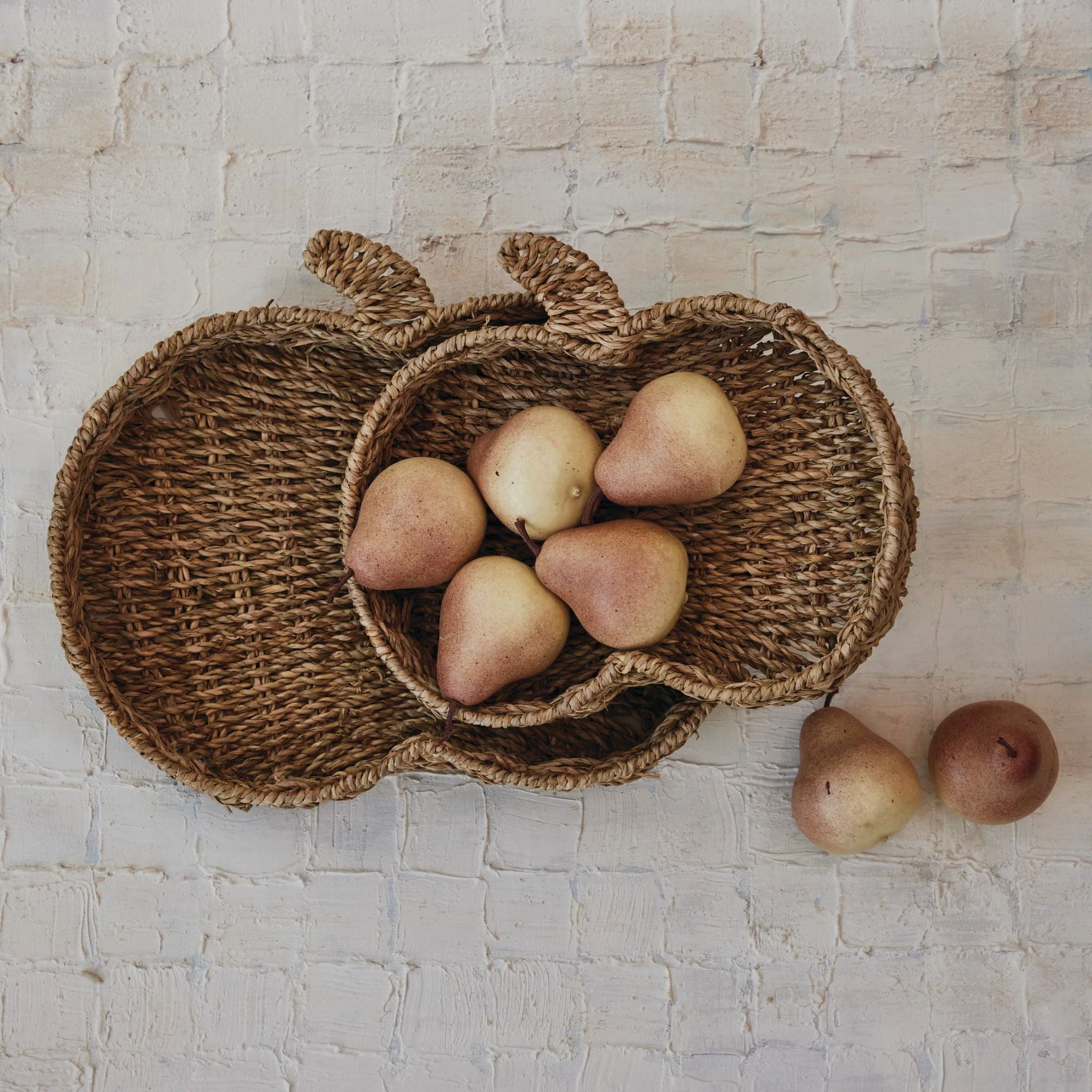 Seagrass Pumpkin Tray
