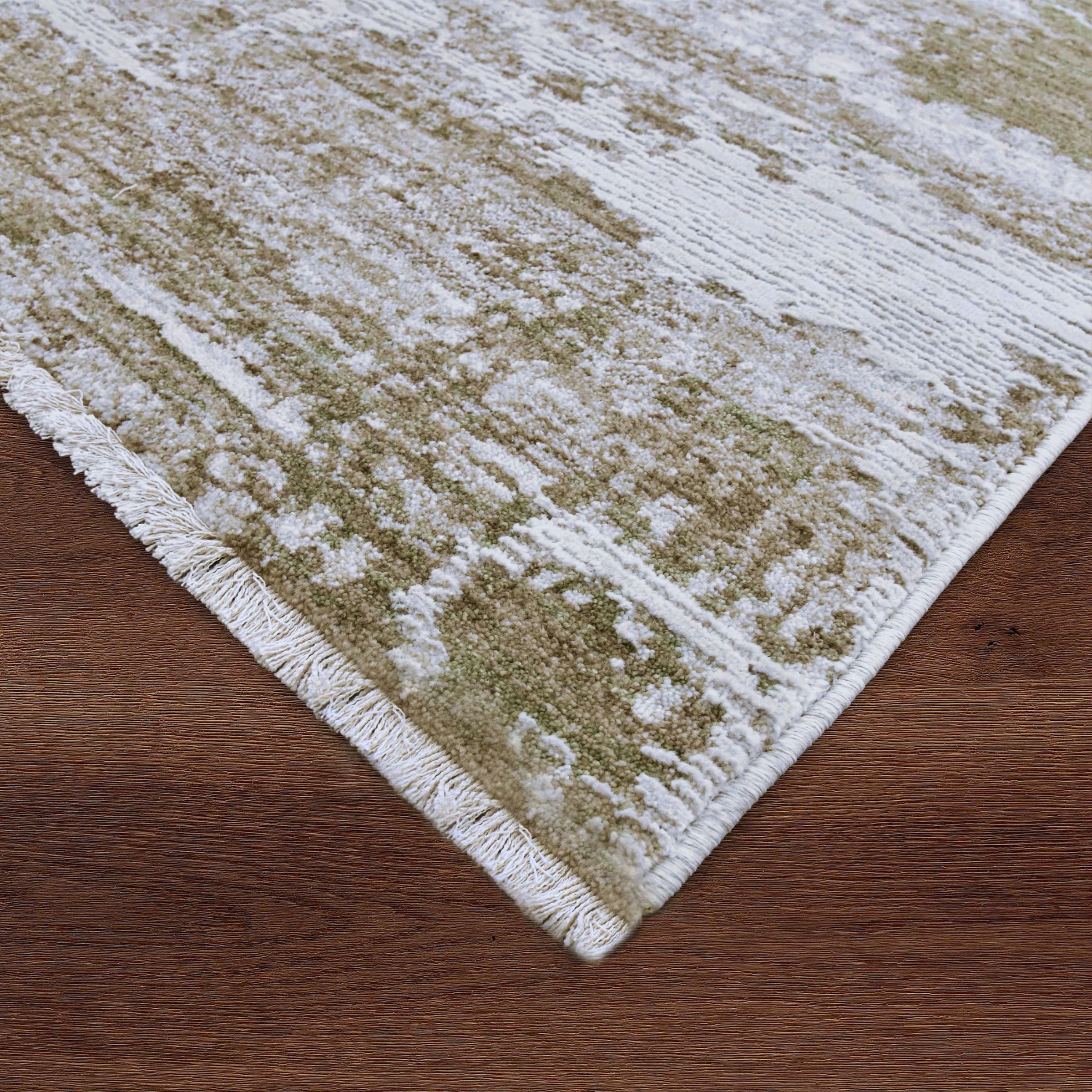 Blake Rug | Olive/Cream
