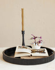 Resin Ribbed Tray