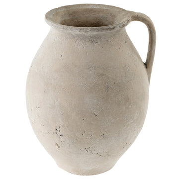 Rhodes Vase - Cream