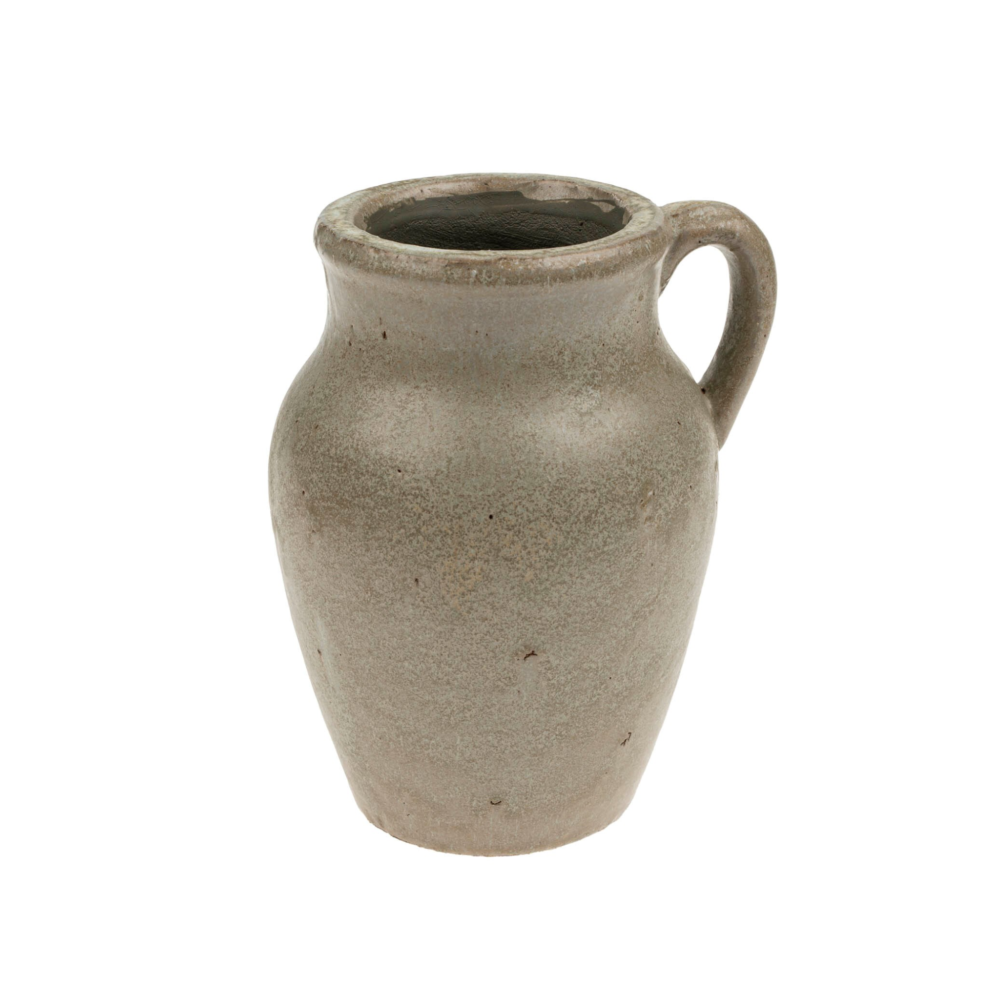 Rhodes Vase - Reactive Brown