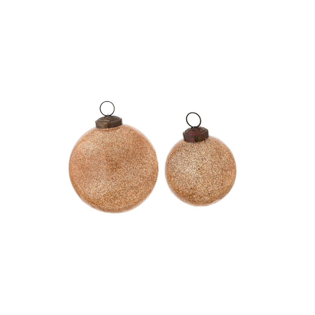 Glittery Night Ornament - Rose Gold