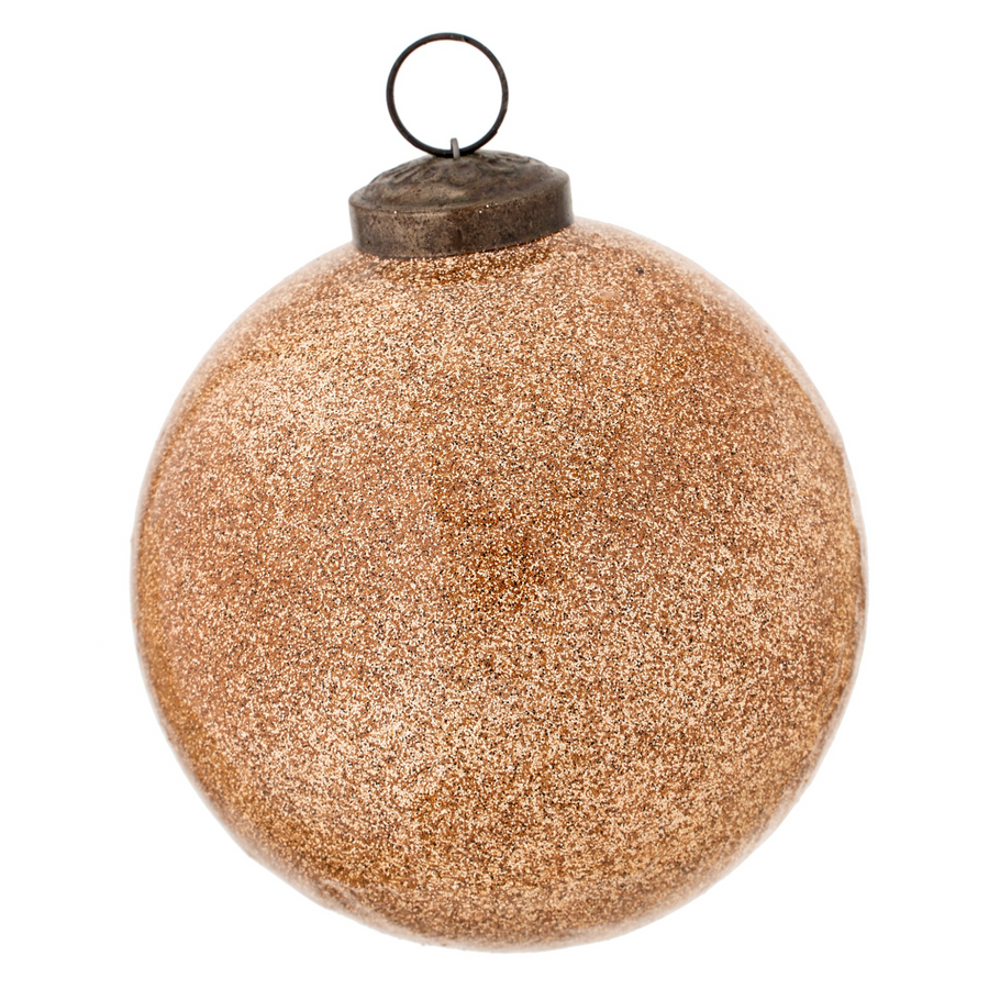 Glittery Night Ornament - Rose Gold