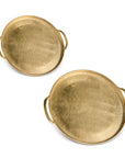 Round Gold Tray