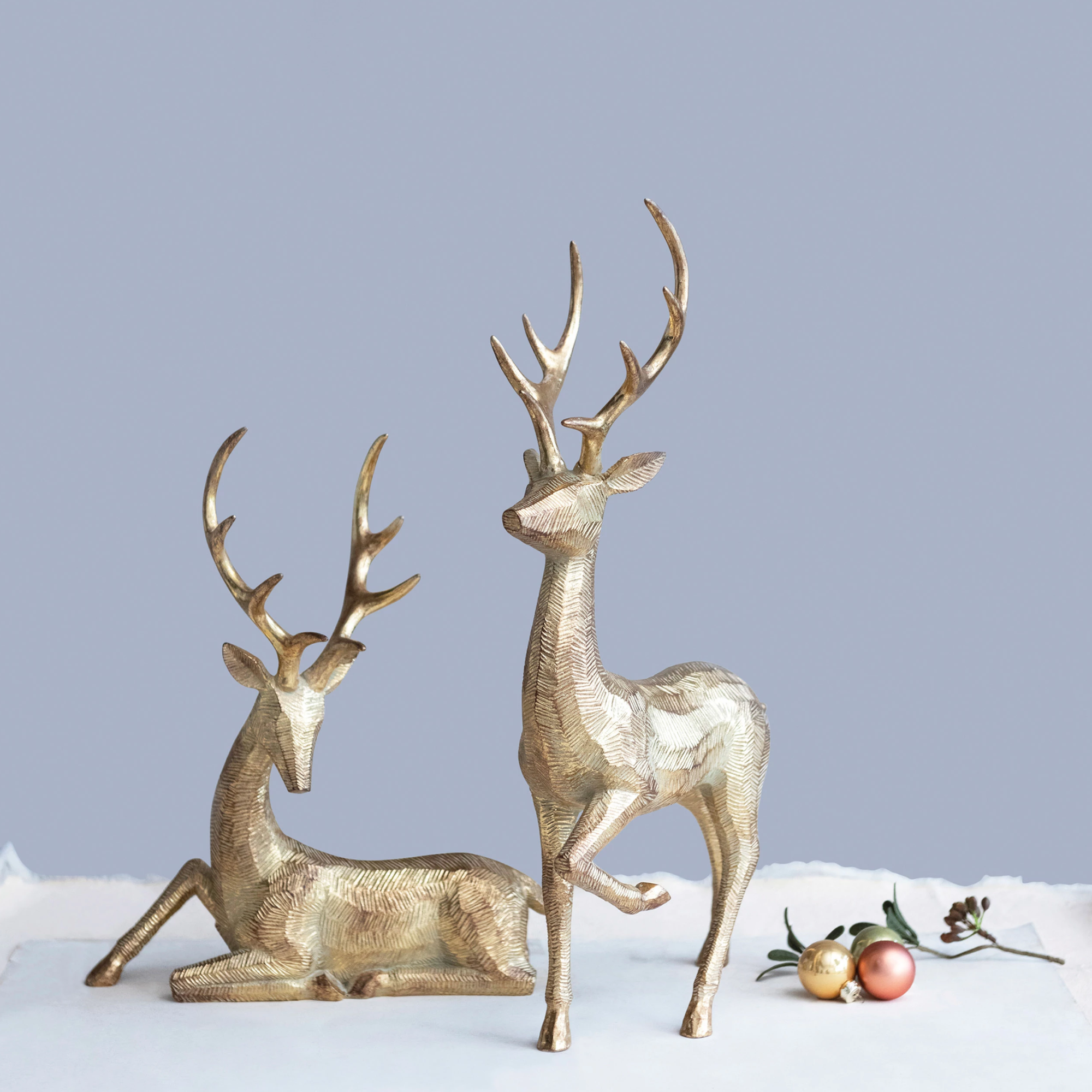 Reindeer Decor | Gold