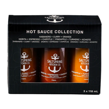 Saltspring Hot Sauce Trio