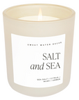 Salt + Sea Matte Jar Candle