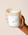 Salt + Sea Matte Jar Candle