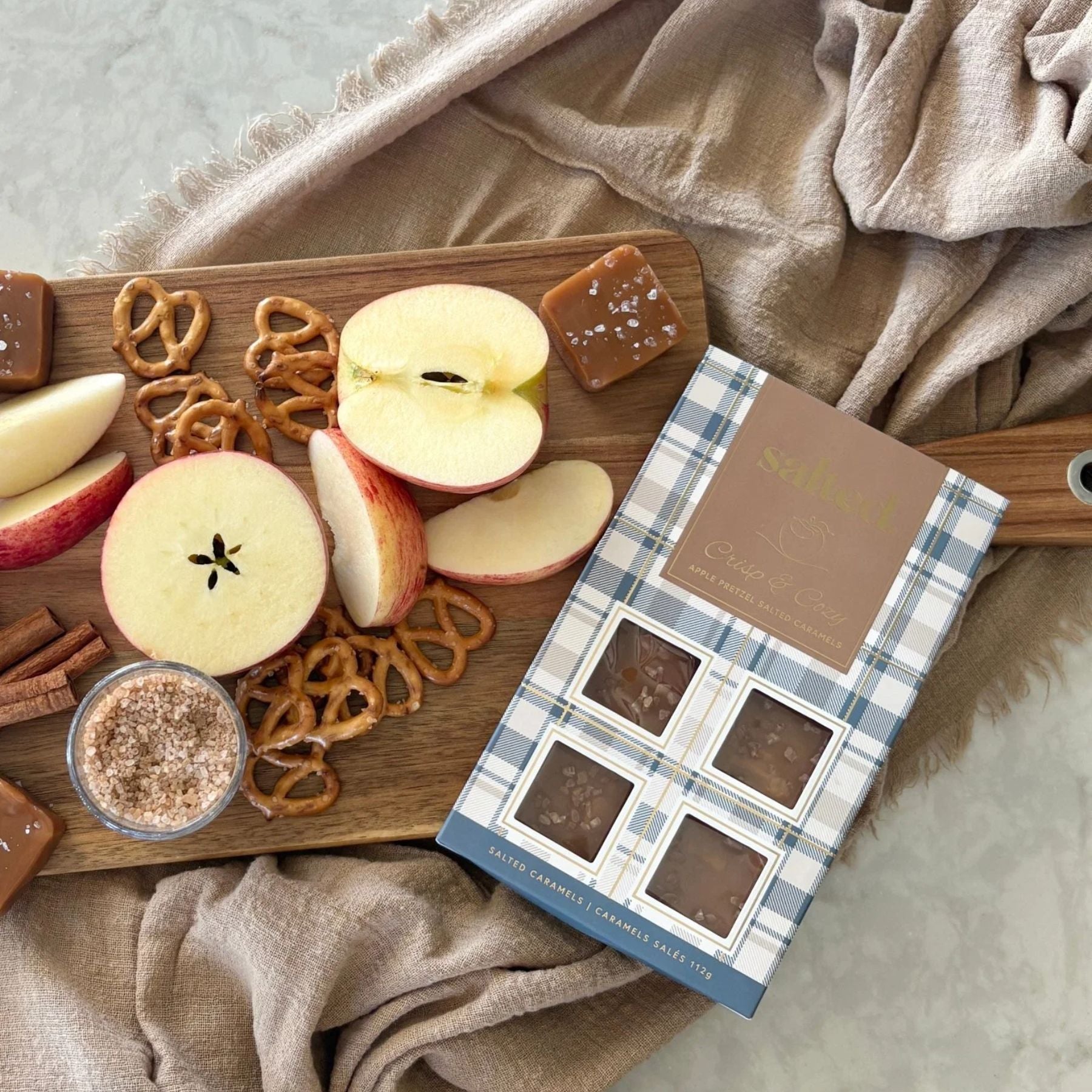 Crisp &amp; Cozy Salted Caramels | 4 pcs