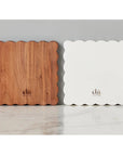 Scalloped Appetizer Cheese Board | Set of 2