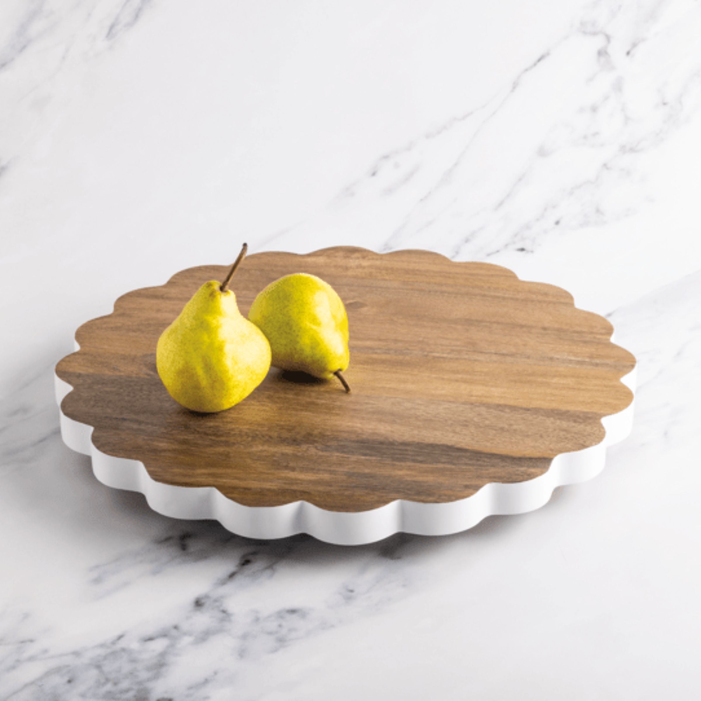 Scalloped Lazy Susan