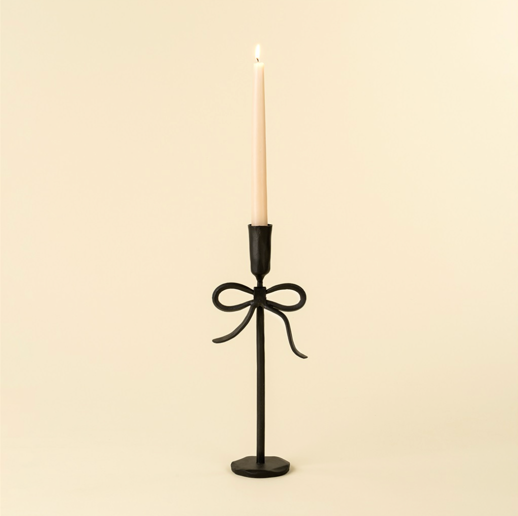 Bow Forged Candlestick