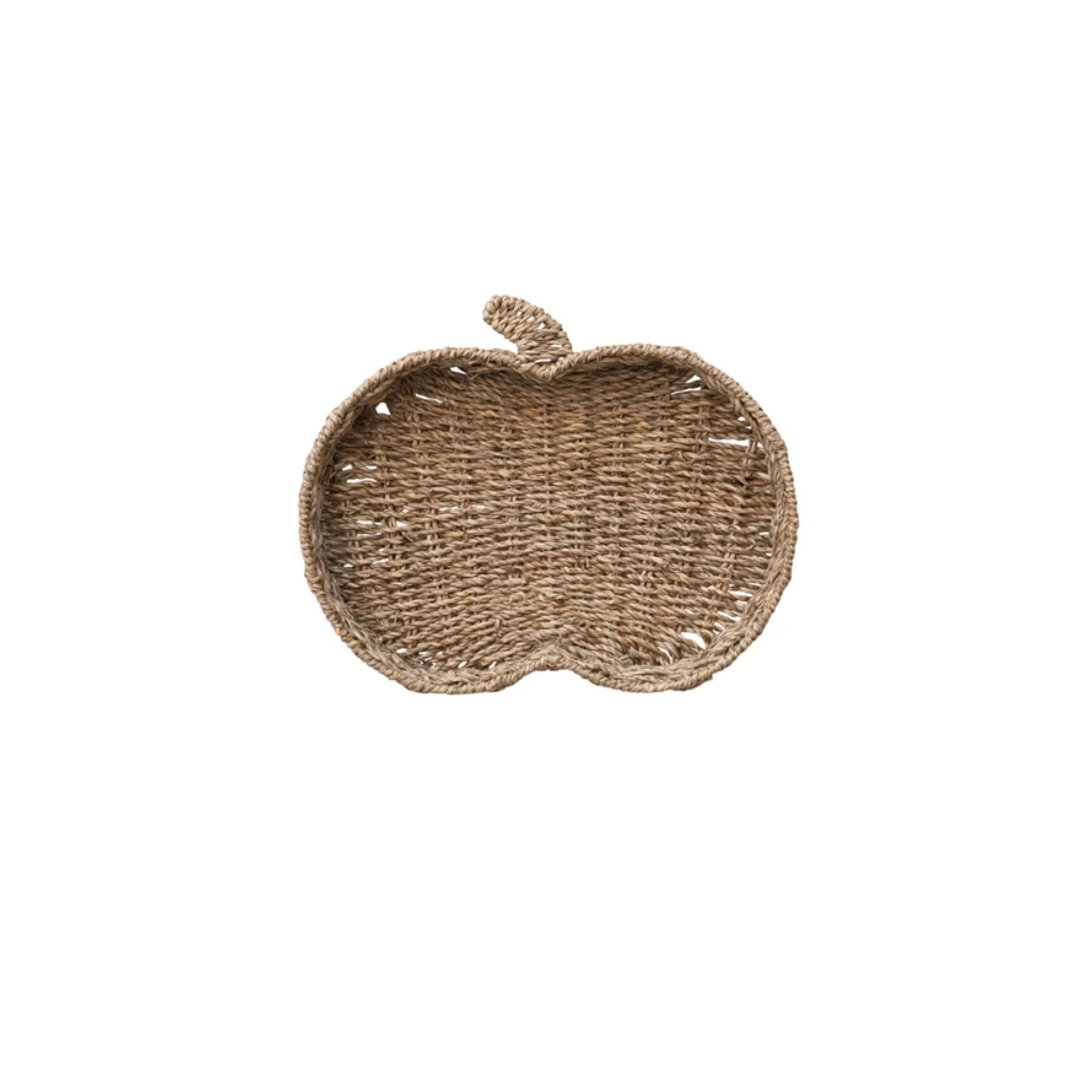 Seagrass Pumpkin Tray