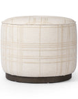 Sinclair Pouf | Sheffield Ivory