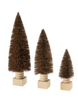 Sisal Bottle Brush Tree | Brown