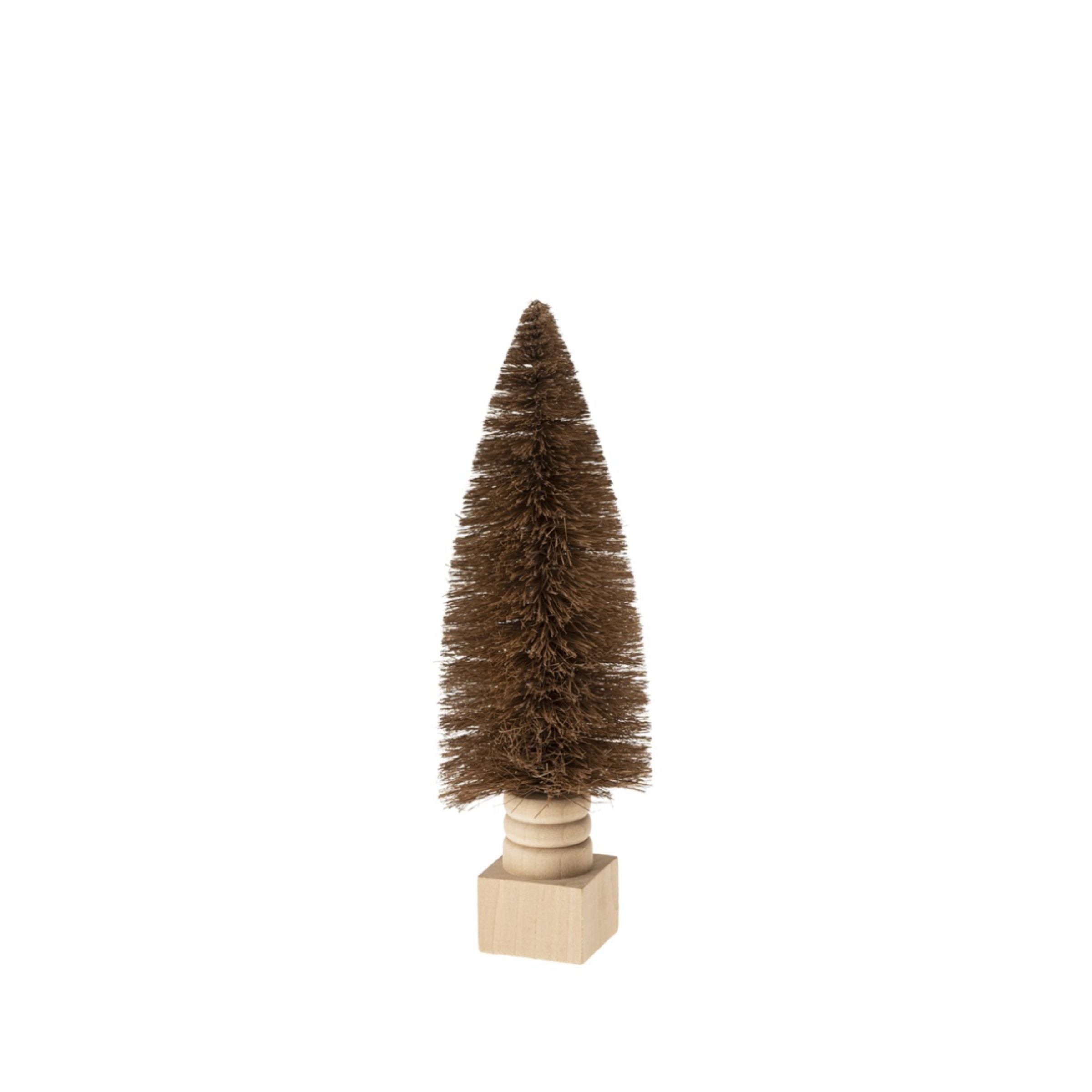 Sisal Bottle Brush Tree | Brown