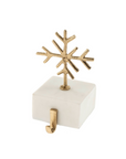 Snowflake Marble Stocking Holder