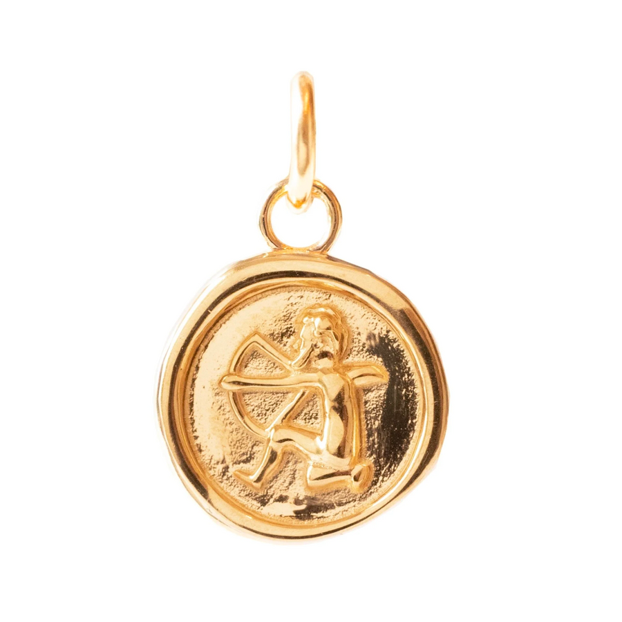 Dream Sagittarius Medallion - Gold