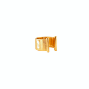 Poise Cigar Ear Cuff - Gold