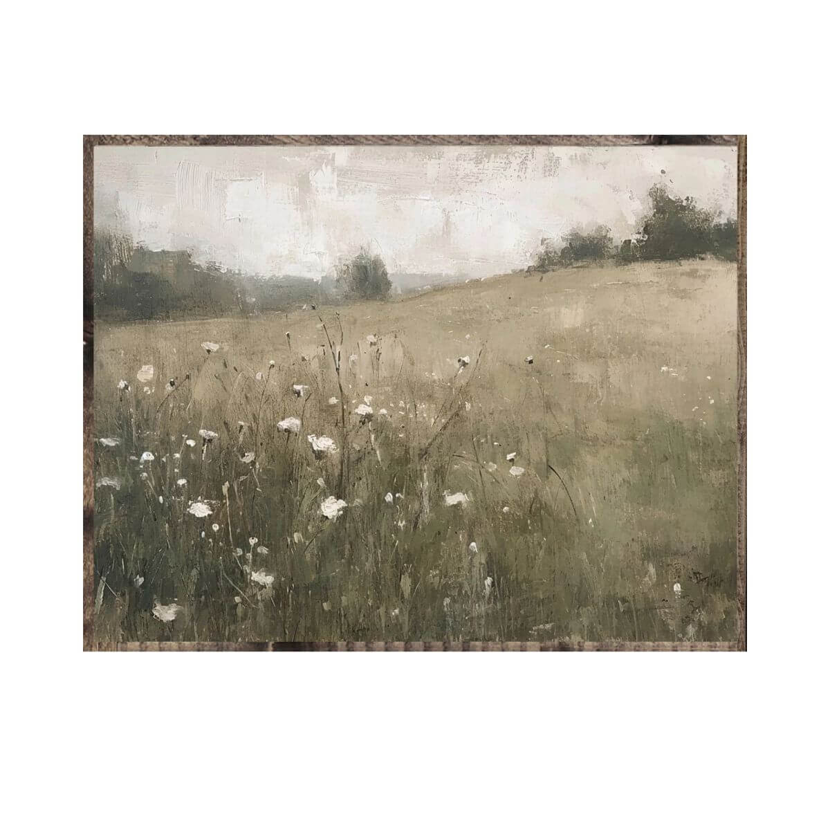 spring blossoms vintage art print for walls