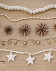 Handmade Cotton Star Garland