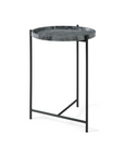 Stella Accent Table | Grey Marble