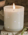 All Over Hearts Candle