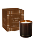 Cinnamon Rolls Brown Boxed Candle
