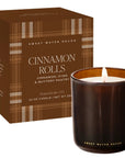 Cinnamon Rolls Brown Boxed Candle