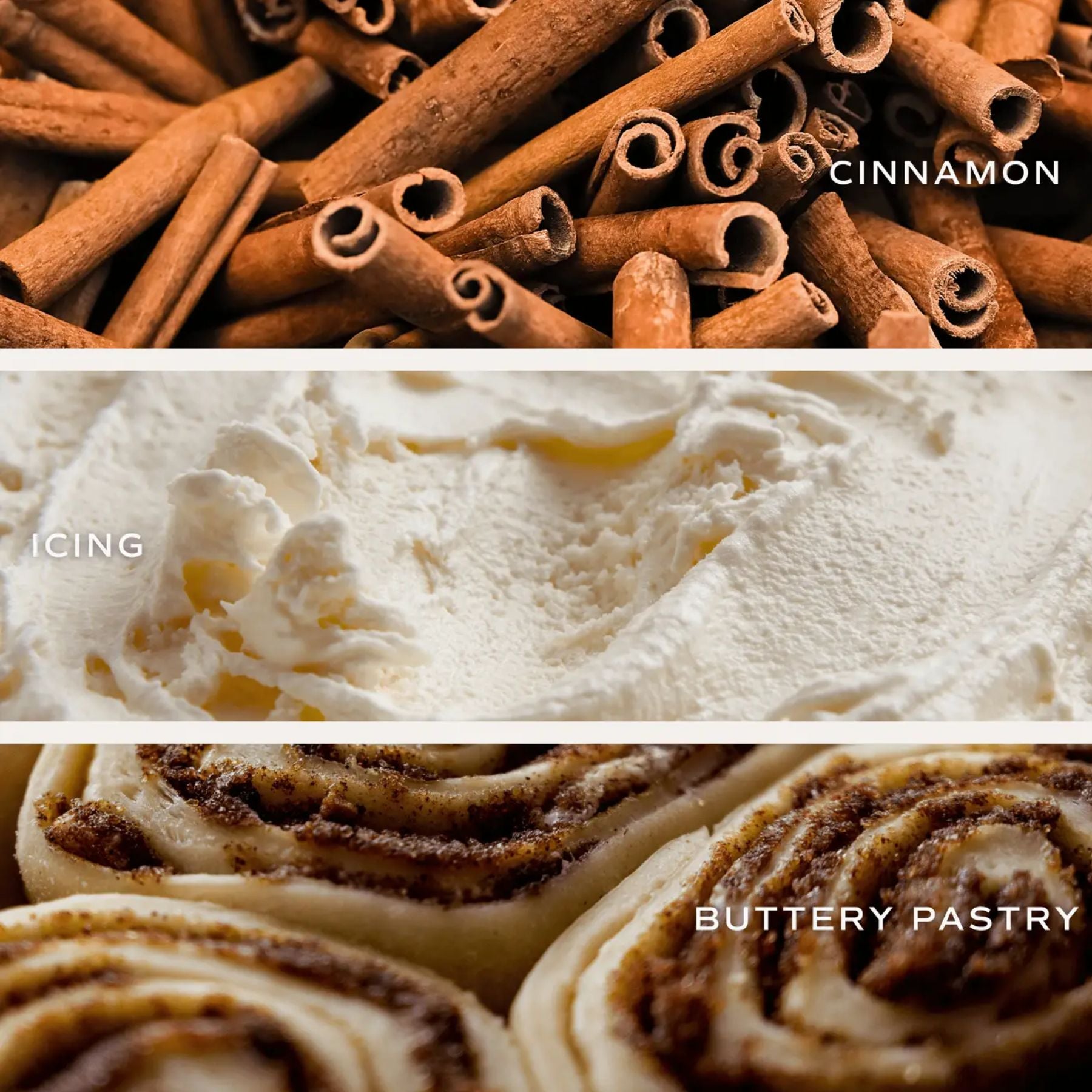 Cinnamon Rolls Brown Boxed Candle