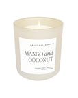 Mango + Coconut Matte Jar Candle