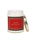 Merry & Bright Patterned Jar Candle