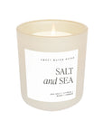 Salt + Sea Matte Jar Candle