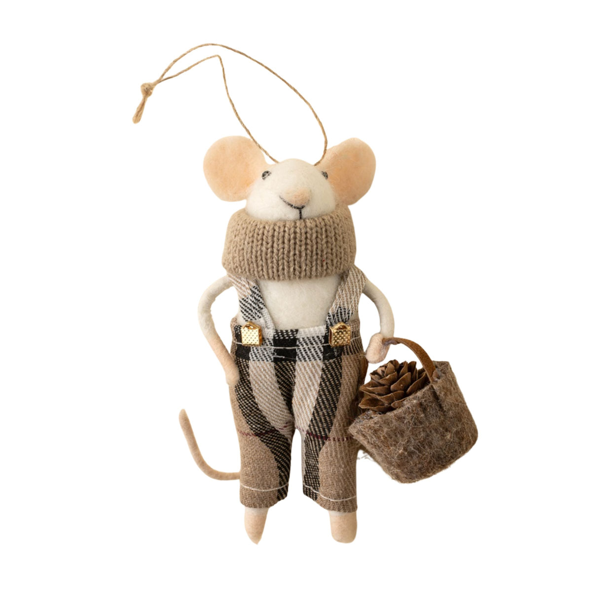 Tartan Tim Mouse Ornament
