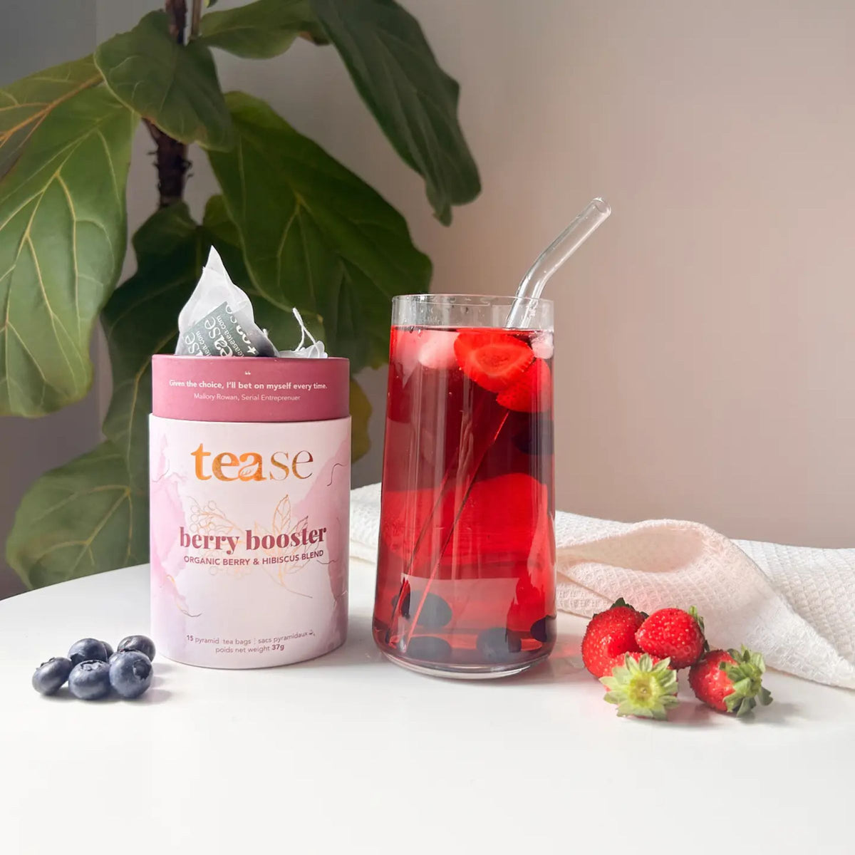 Berry Infused Tea Berry Booster Wellness Tea – Simone & Ivy