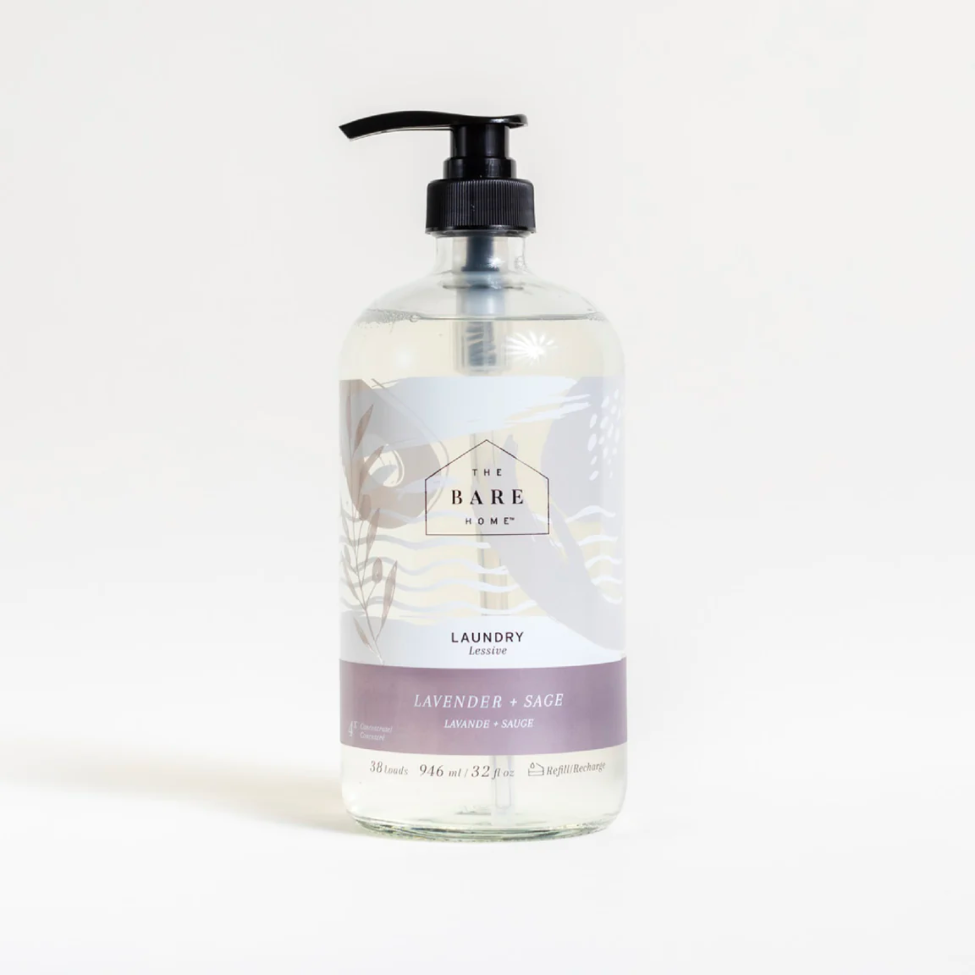 The Bare Home Laundry Soap - Lavender + Sage