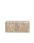 Travertine Lidded Box
