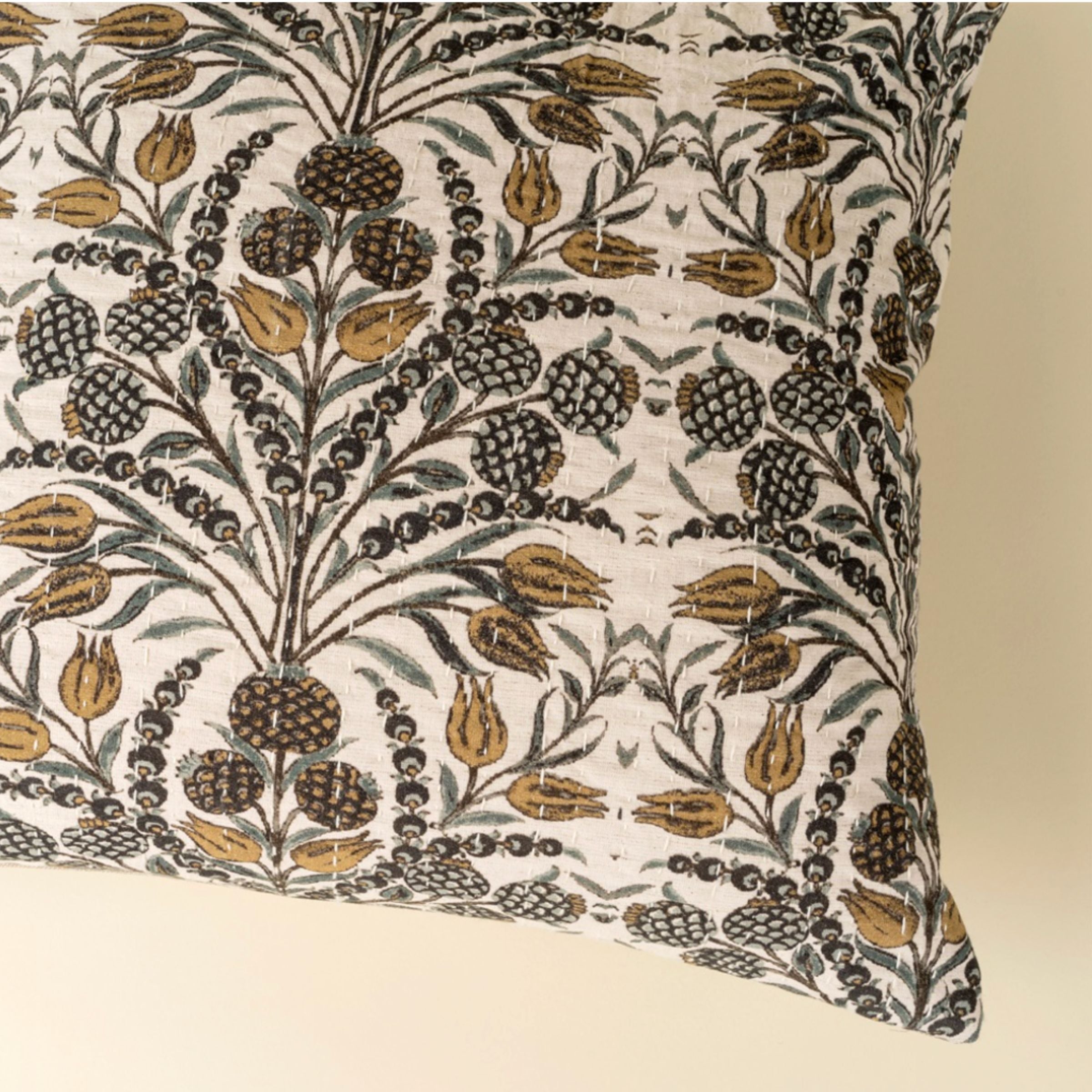 Tropicana Kantha Pillow
