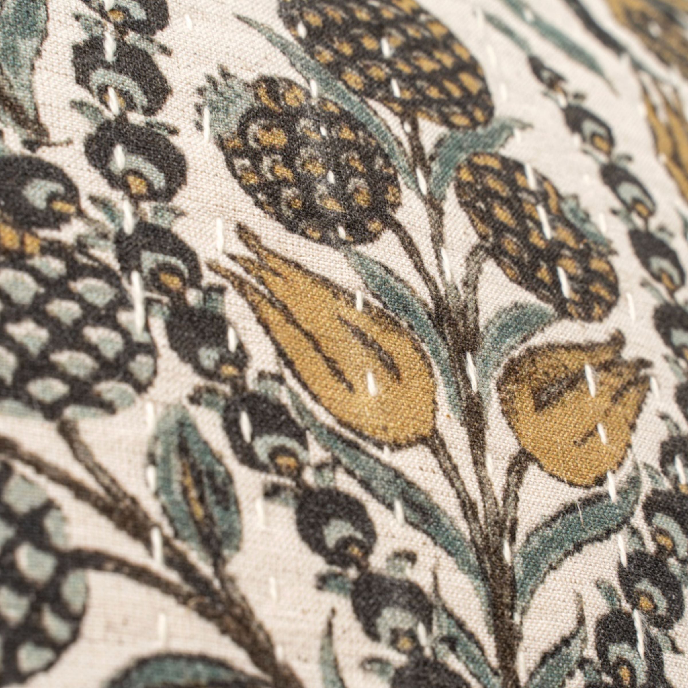 Tropicana Kantha Pillow