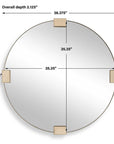Russo Round Mirror