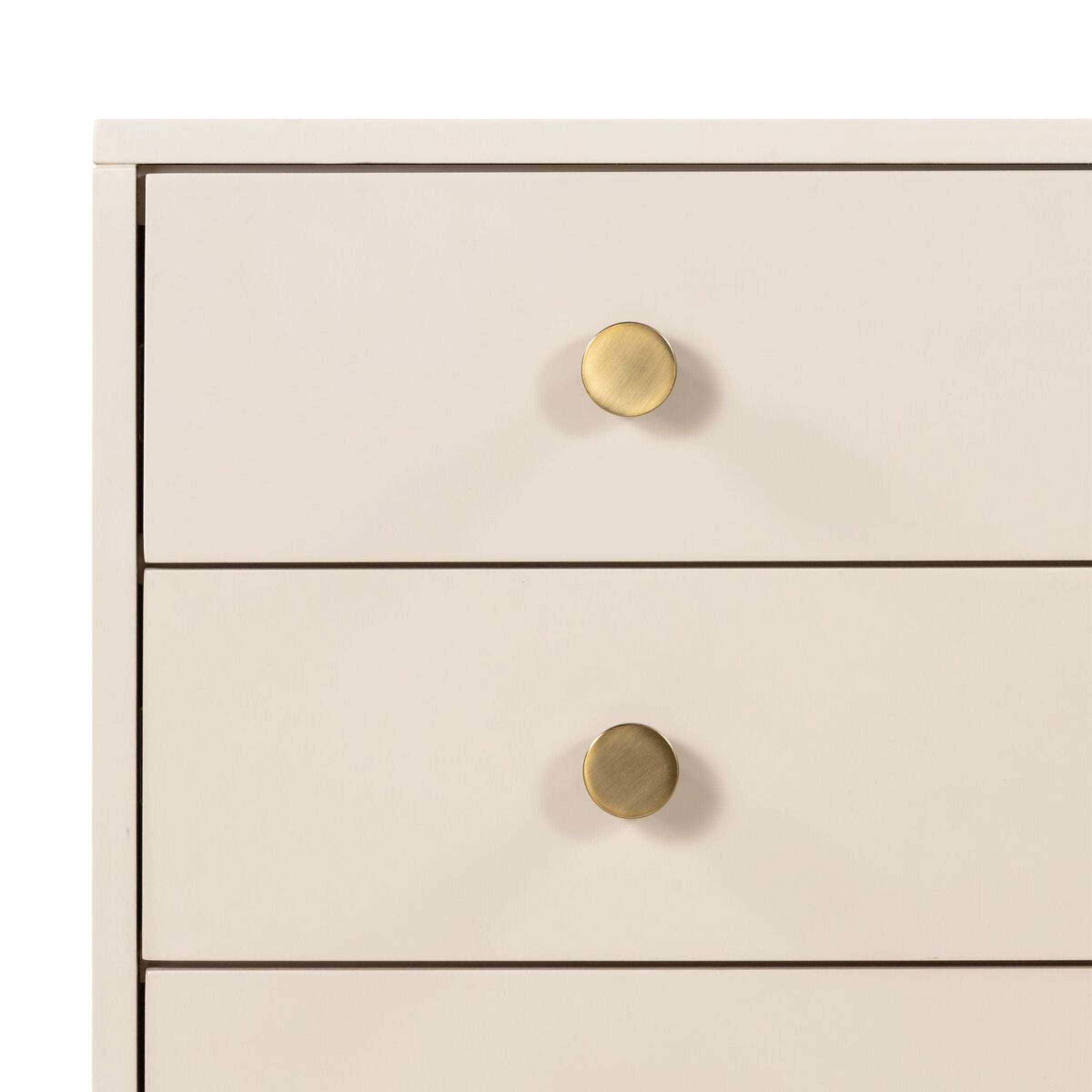 Van Rectangular Nightstand | Alabaster