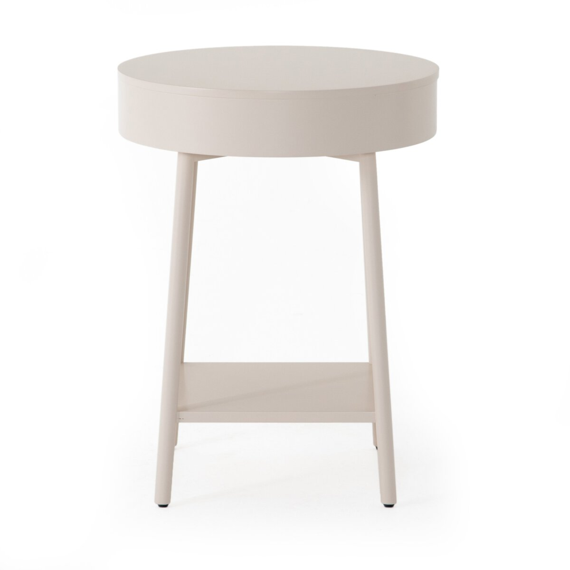 Van Nightstand | Matte Alabaster