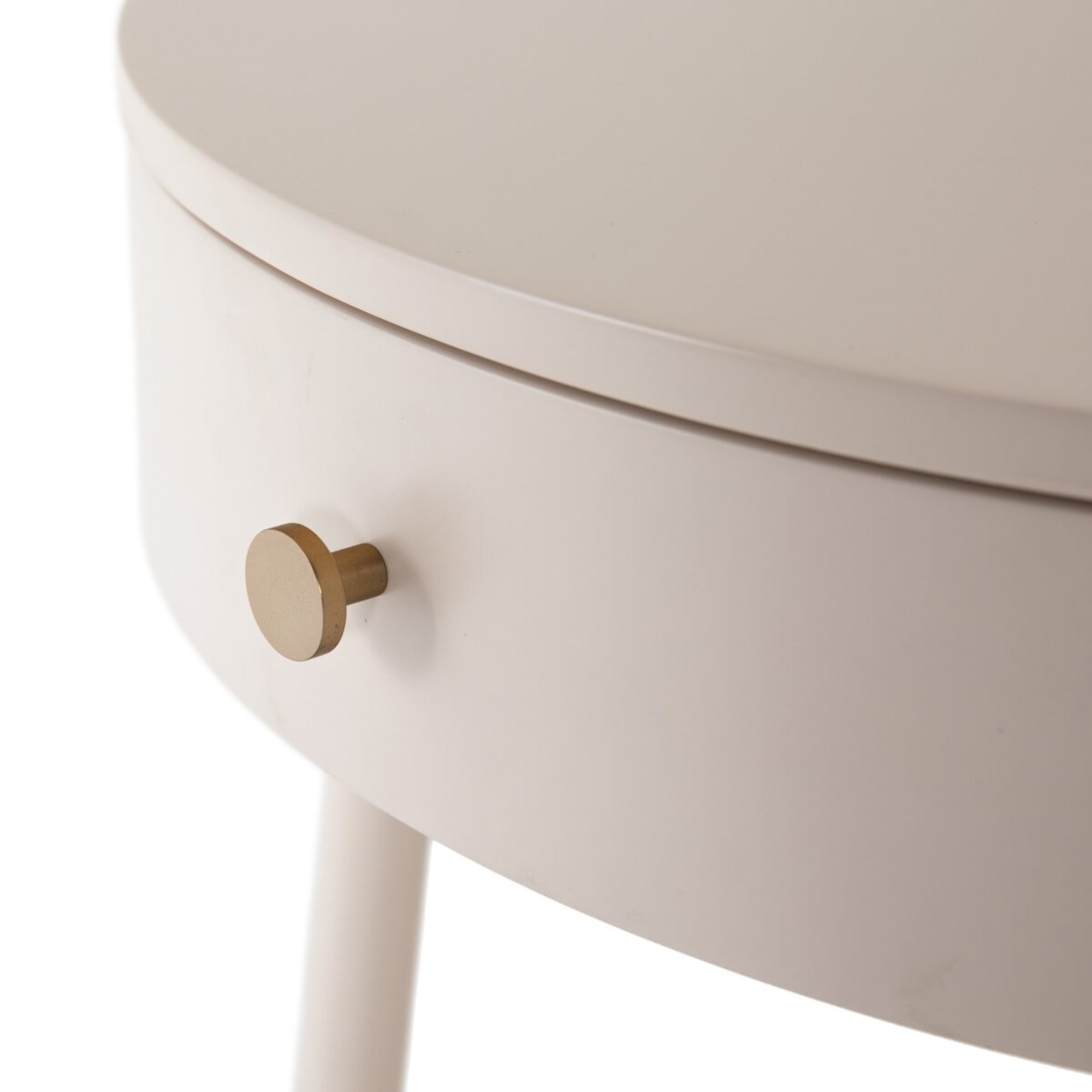 Van Nightstand | Matte Alabaster